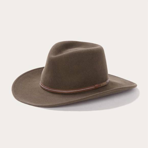 Stetson Munford 6x Sage Cowboy Felt Hat Stetson Olive Green Hat